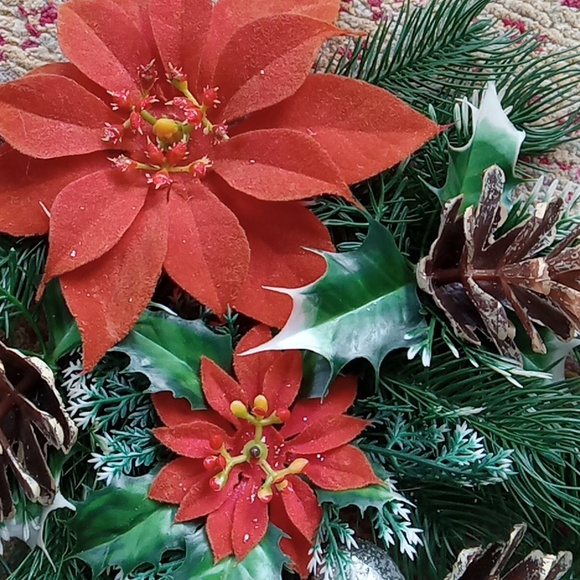 Matching 18" vintage christmas hangings - Picture 5 of 6